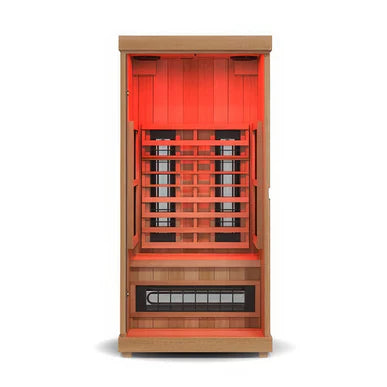Finnmark FD-1 — 1-Person Full Spectrum Infrared Sauna | FD-KN001 - Complimentary Backrest Included