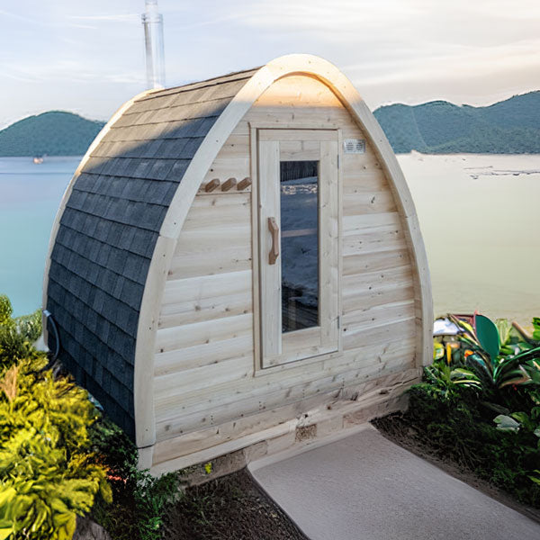 Dundalk Leisurecraft CT MiniPOD Cedar Traditional Steam Sauna