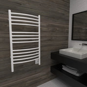 Amba Jeeves C-CURVED Heated Towel Rack