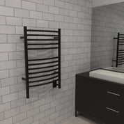Amba Jeeves E-CURVED Heated Towel Rack