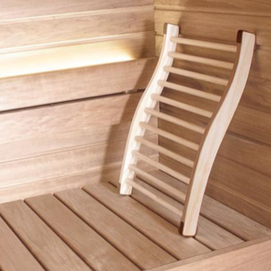 PROSAUNAS S-Shaped Backrest
