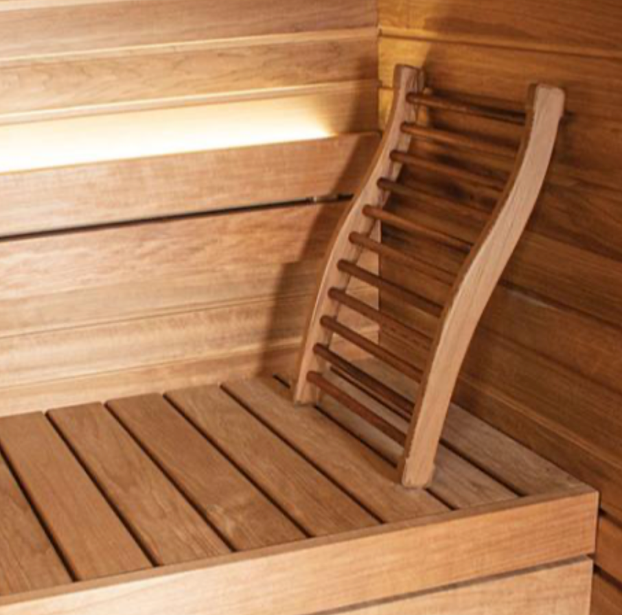 PROSAUNAS S-Shaped Backrest