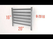 Amba Quadro Q-2042 Heated Towel Rack