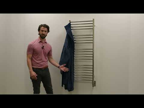 Amba Jeeves L-STRAIGHT Heated Towel Rack