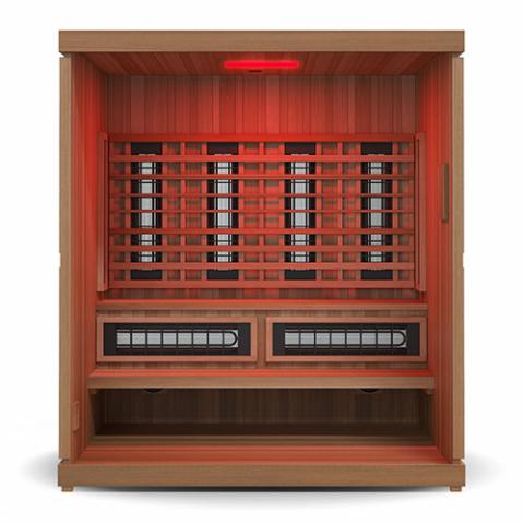 Finnmark 4 Person FD-5 Trinity XL Infrared & Steam Sauna Combo - Complimentary Backrest Included