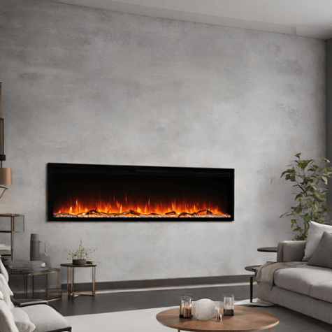 50-inch Deep Wall Mount Electric Fireplace (3) - Universe of Comfort - Universe of Comfort