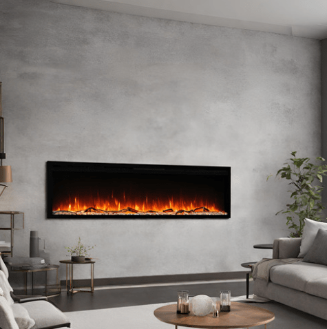 50-inch Deep Wall Mount Electric Fireplace